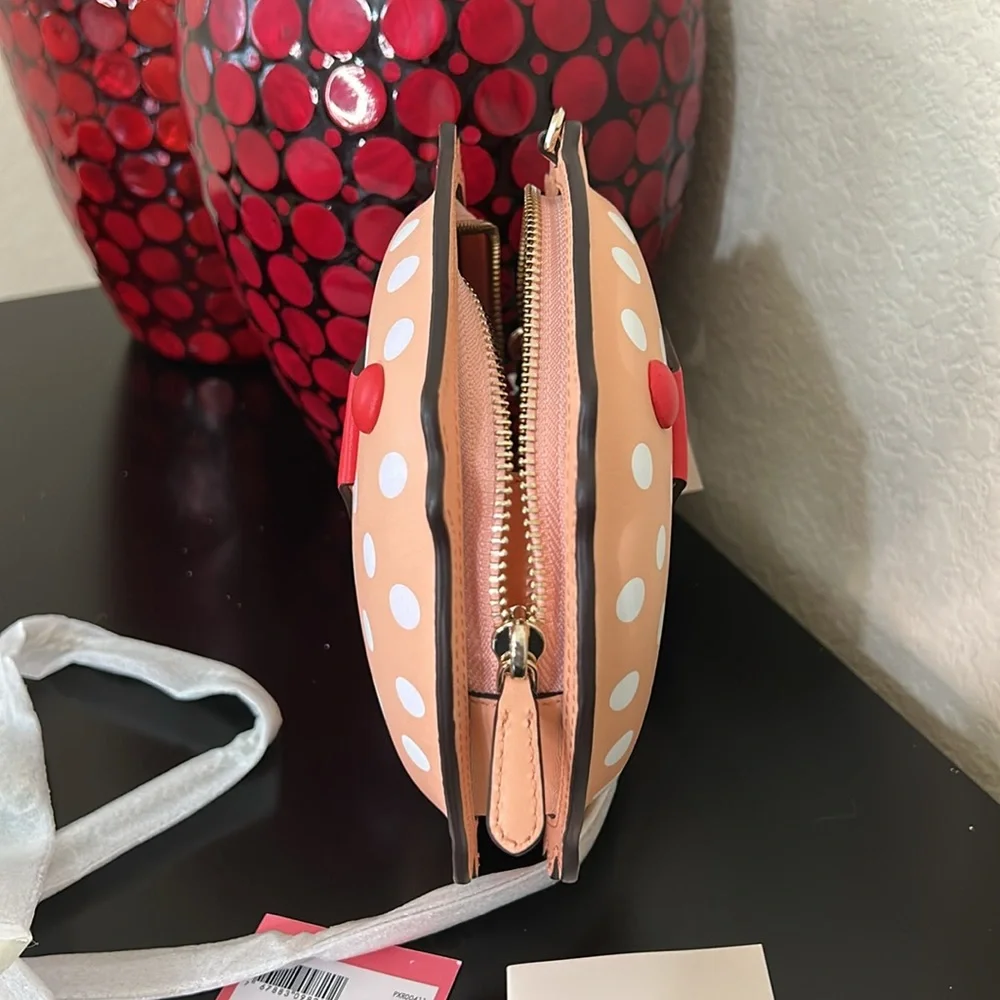 RESERVED Kate Spade NWT Puffy Puffer Fish Crossbody - Picture 8 of 11